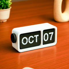 White Color Desk Clender
