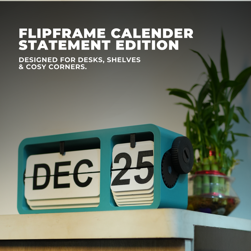 Flip Frame Decor Calender