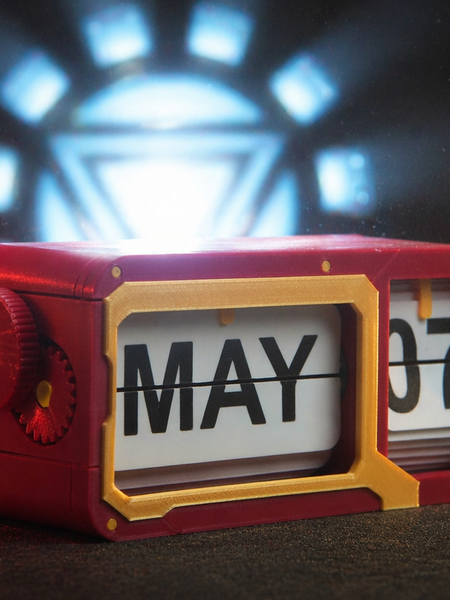 Flip Calendar Ironman Inspired