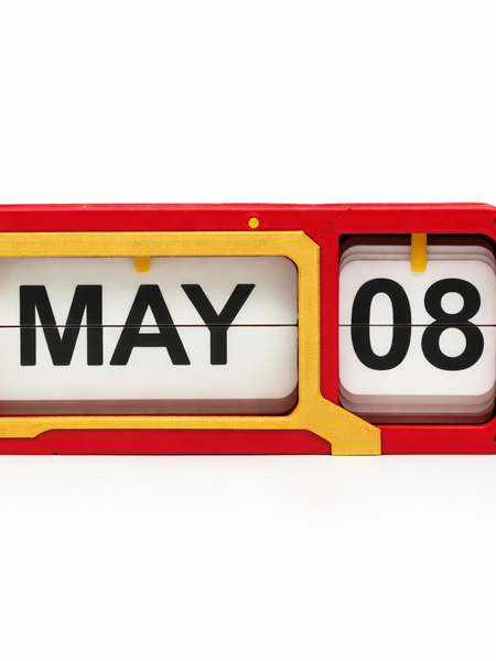 Flip Calendar Ironman Inspired