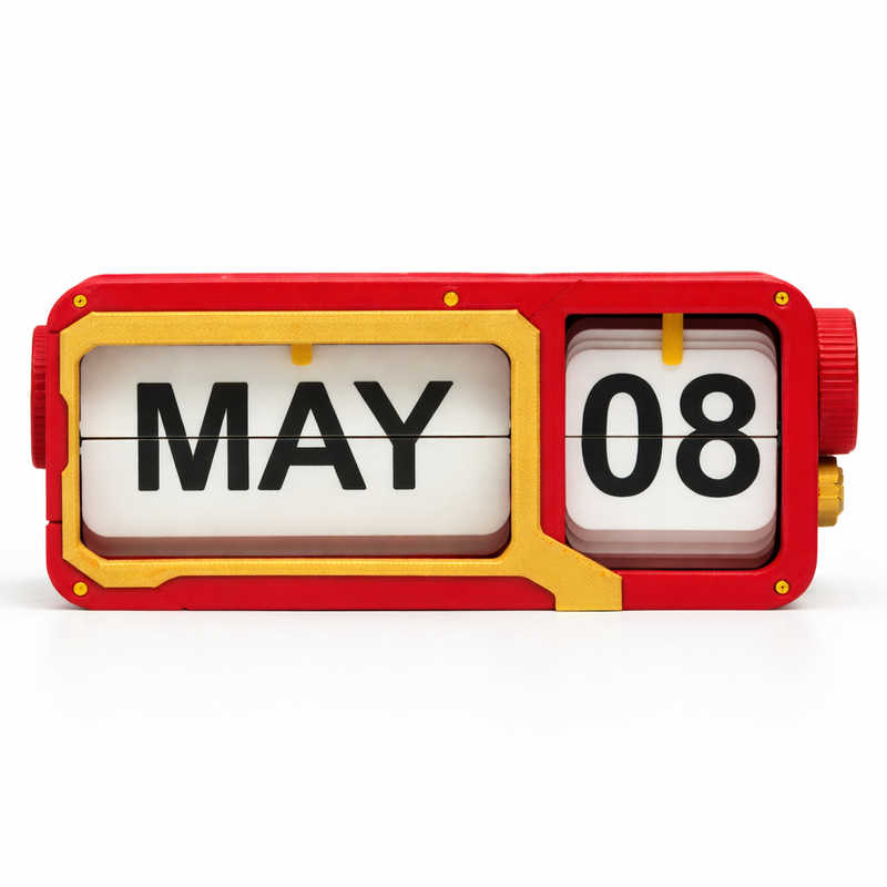Flip Calendar Ironman Inspired