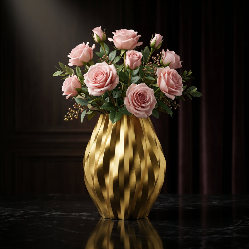 Ruby Bloom Vase