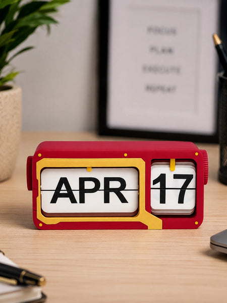 Flip Calendar Ironman Inspired