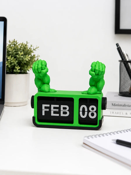 Flip Calendar Hulk Inspired