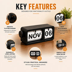 FlipFrame Desk Calendar