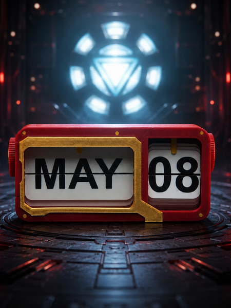 Flip Calendar Ironman Inspired
