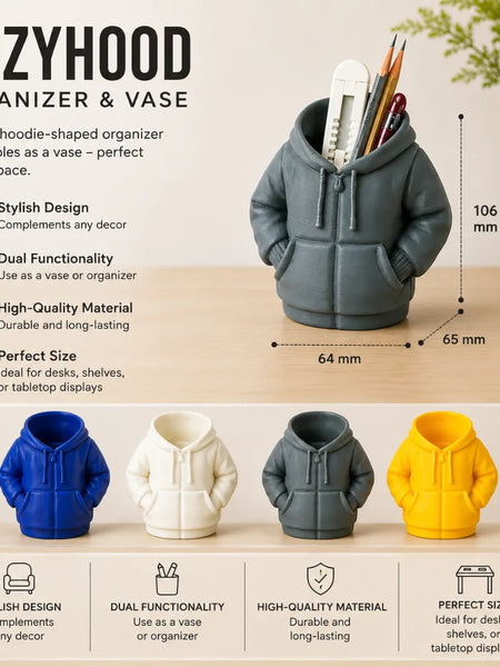 Cozyhood Organizer & Vase