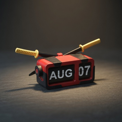 Flip Calendar DeadPool Inspired