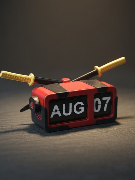 Flip Calendar DeadPool Inspired