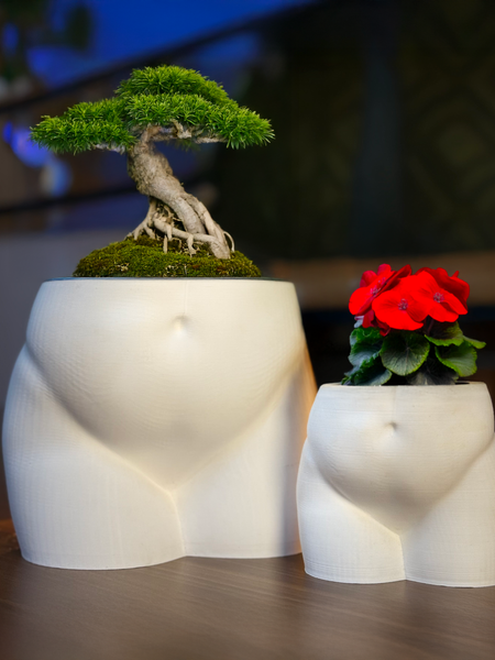Butt Planter – Modern Sculptural Plant Pot