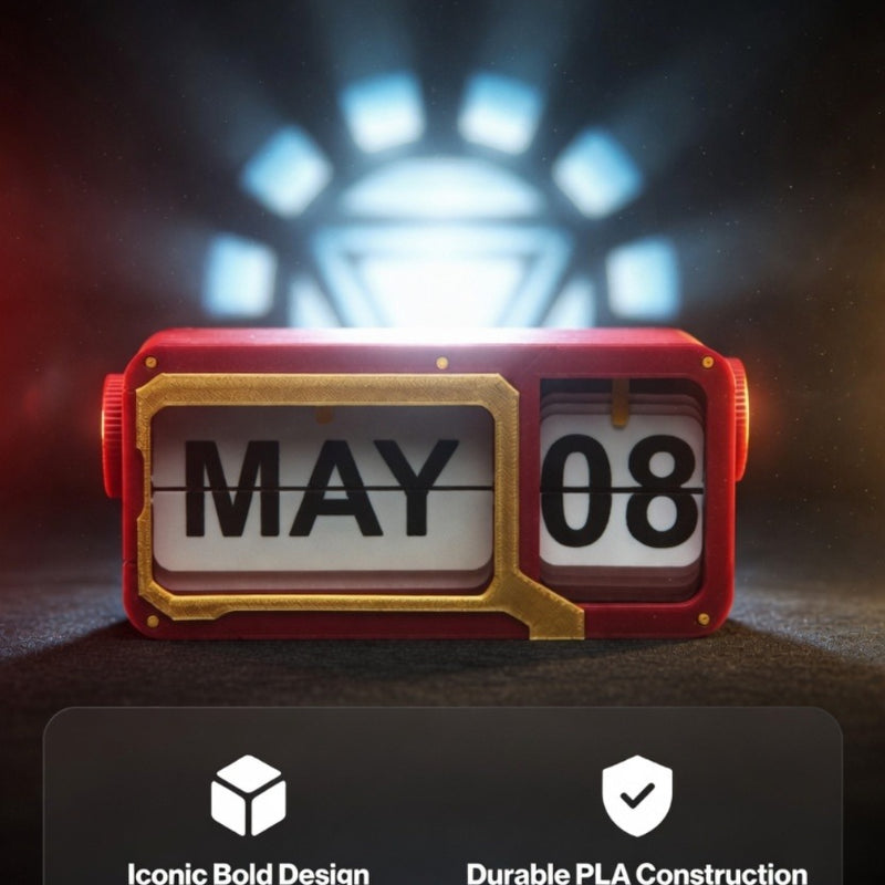 Flip Calendar Ironman Inspired