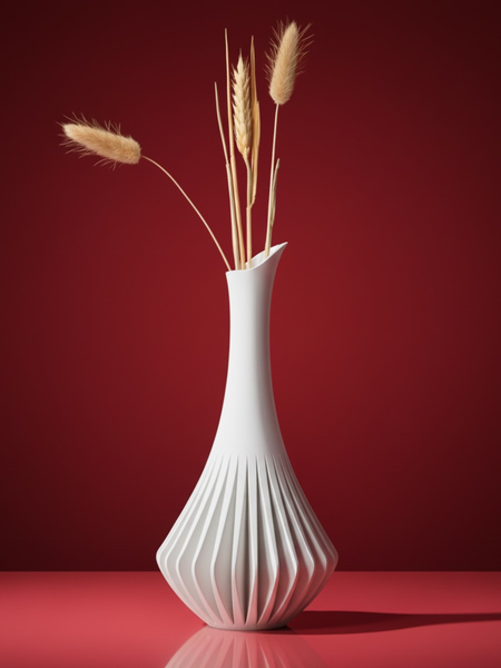 Petal Neck Vase