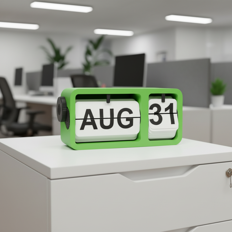 Flip Frame Decor Calender