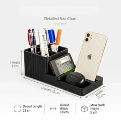 LuxeStation Desk Organizer with Phone Dock