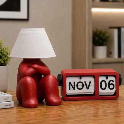 Lumi Calendar Duo - Angry Red