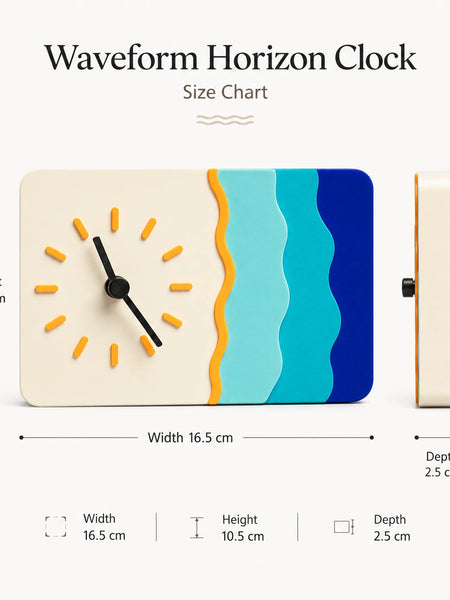 Waveform Horizon Desk Clock