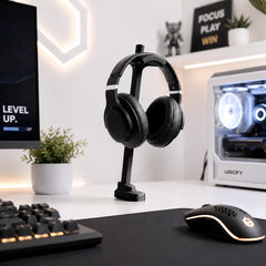 Minimal Table Mount Headphone Stand