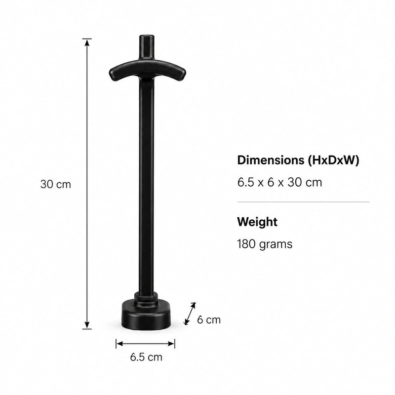 Minimal Table Mount Headphone Stand