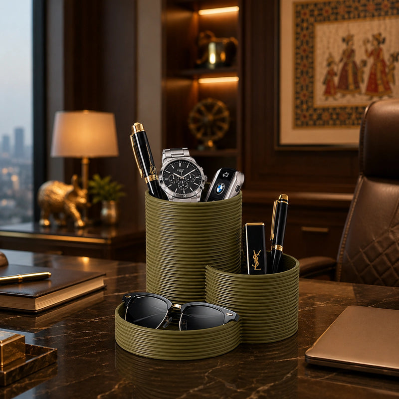 Trio Flow Desk Organizer