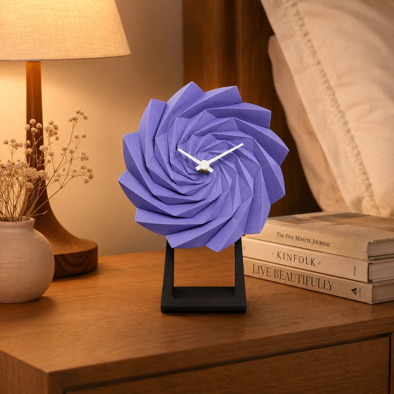 Twist Bloom Desk Clock