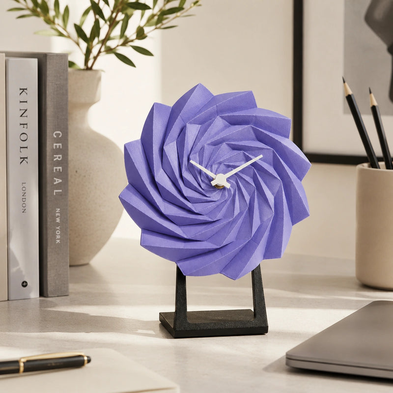 Twist Bloom Desk Clock
