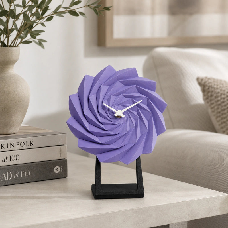 Twist Bloom Desk Clock