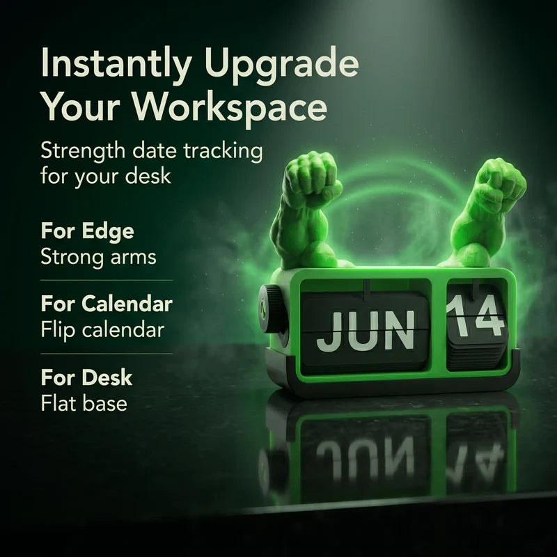 Flip Calendar Hulk Inspired