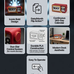 Flip Calendar Ironman Inspired