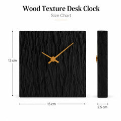 Wood Desk Clock