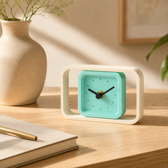 SpinFrame Desk Clock
