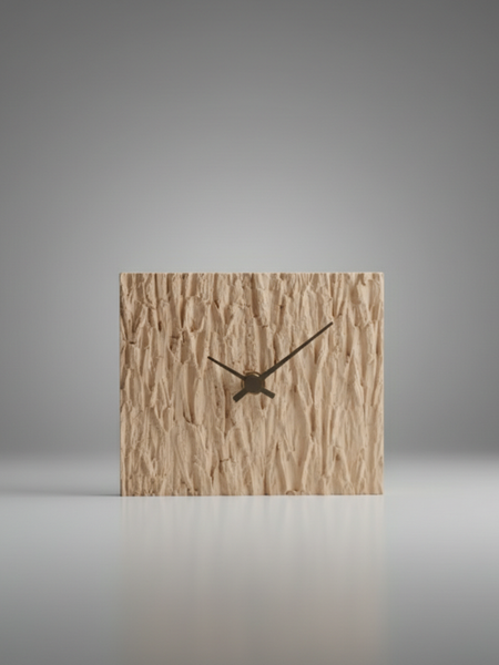 Wood Desk Clock