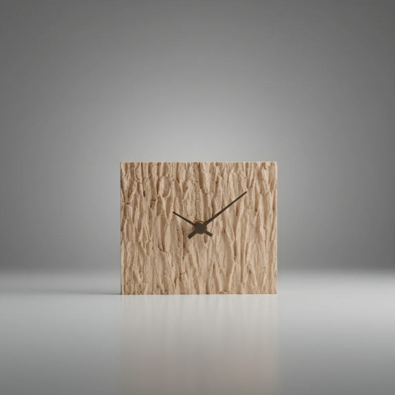 Wood Desk Clock