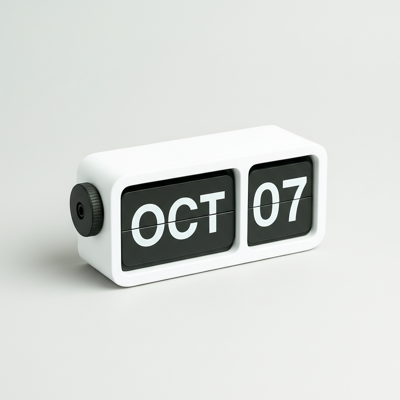 FlipFrame Desk Calendar
