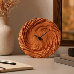 Twist Cloth Clock