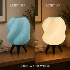 Vortex Glow Lamp – Modern Sculptural Table Lamp