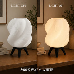 Vortex Glow Lamp – Modern Sculptural Table Lamp