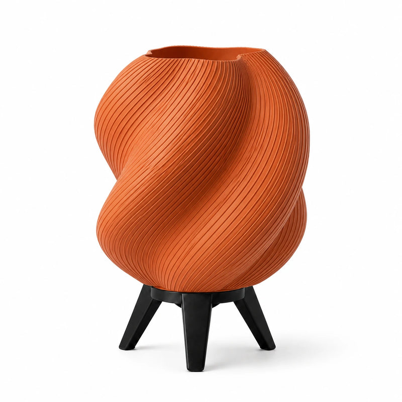 Vortex Glow Lamp – Modern Sculptural Table Lamp